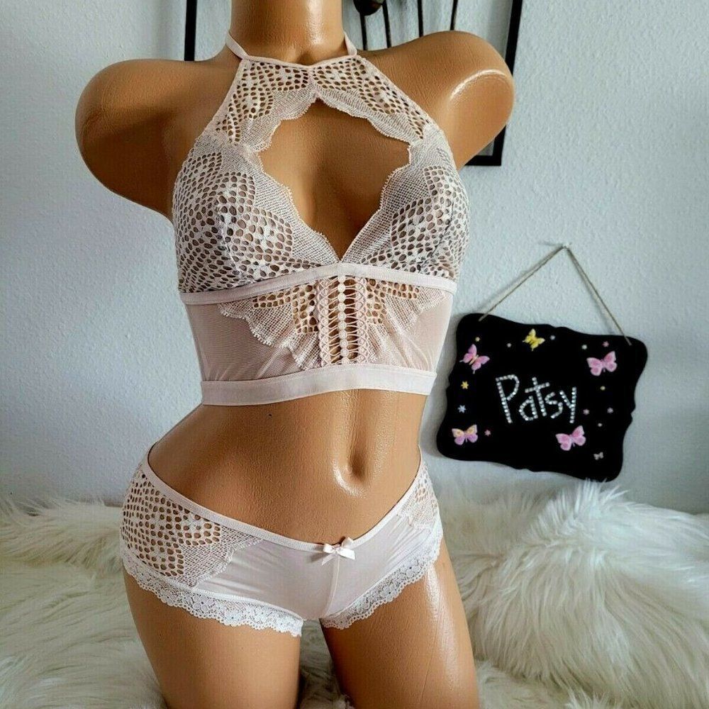 Victoria's Secret VERY SEXY Bralette Bra-Cheek Set